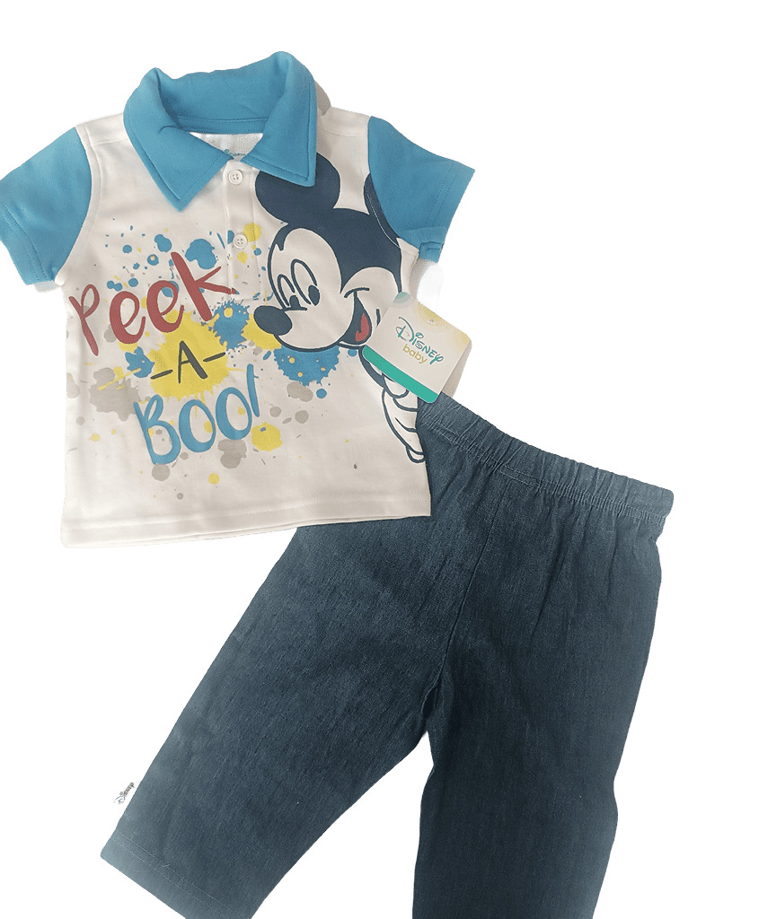 Conjunto Mickey Pantalon Jean