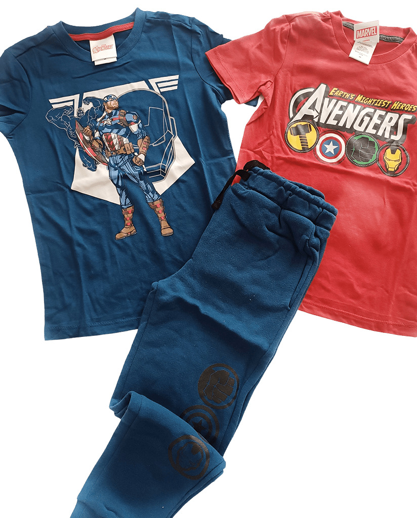 Conjunto Avengers 3 Piezas