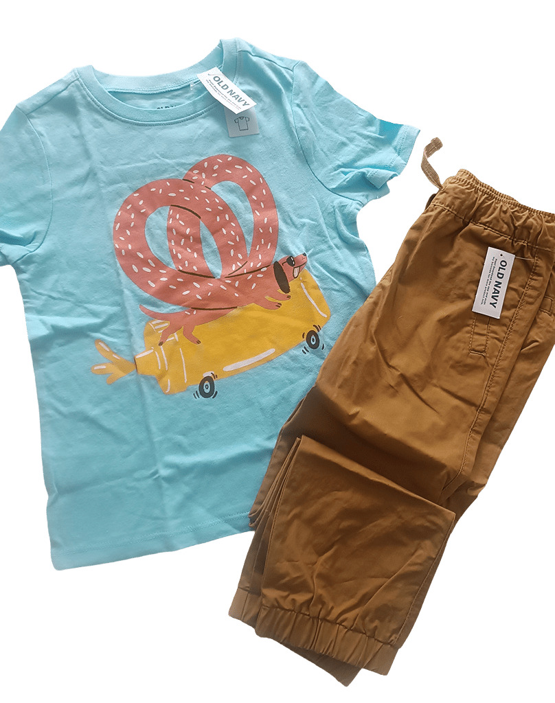 Conjunto Azul 2 Piezas Old Navy