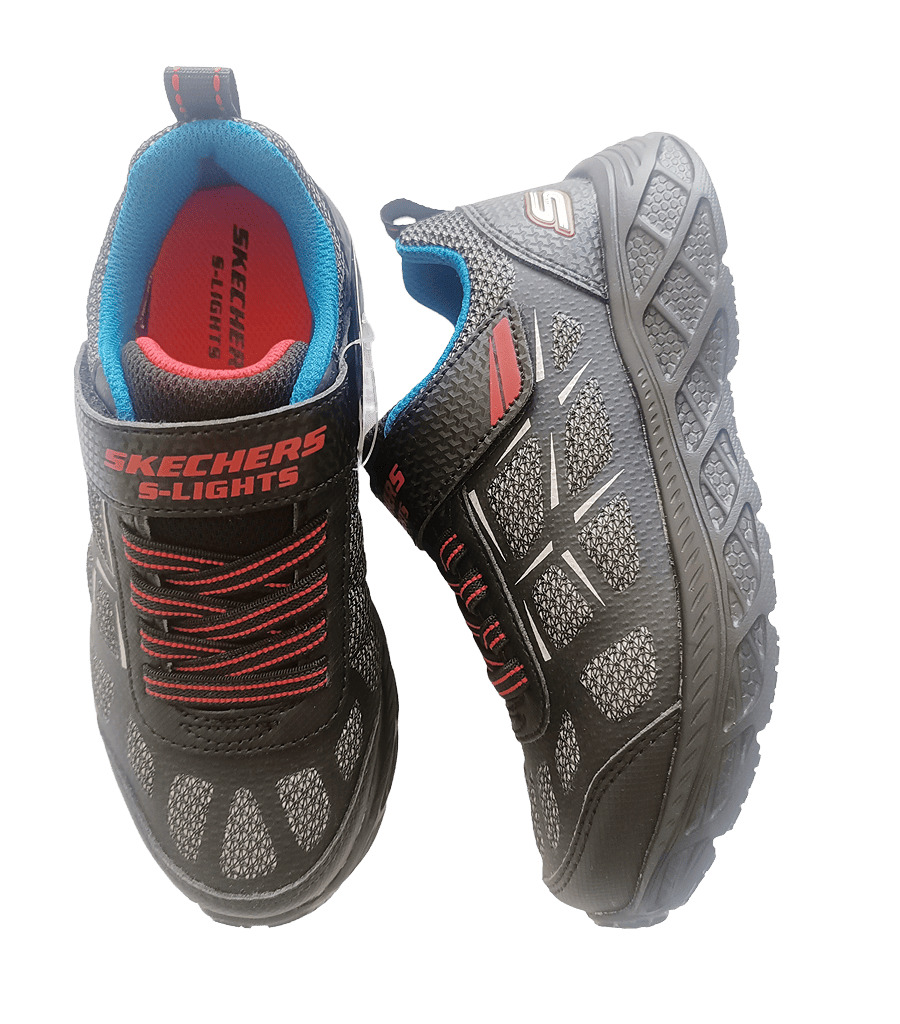 Skechers Negros Con Luces