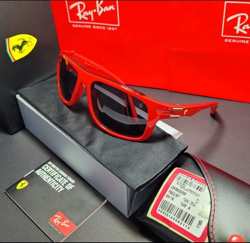 RAY BAN Deportivas Rojas